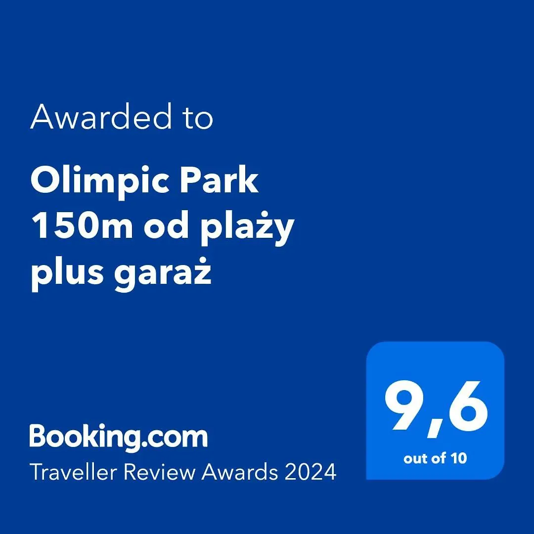 Apartment Olimpic Park 150M Od Plazy Plus Garaz Kolobrzeg